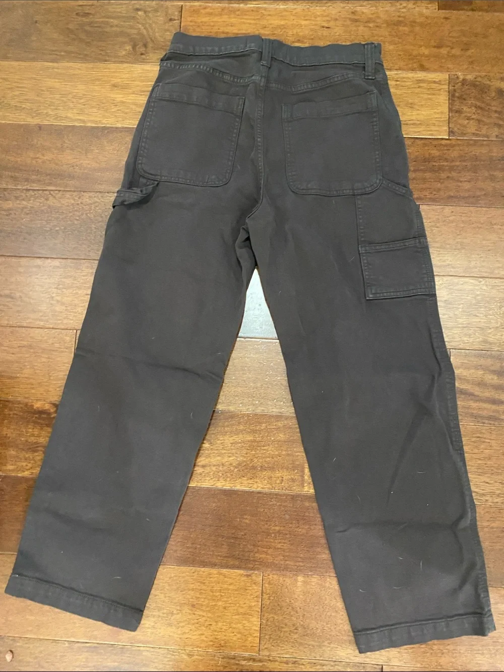 Hollister Men's Cargo Pants - Dark Chocolate Brown
